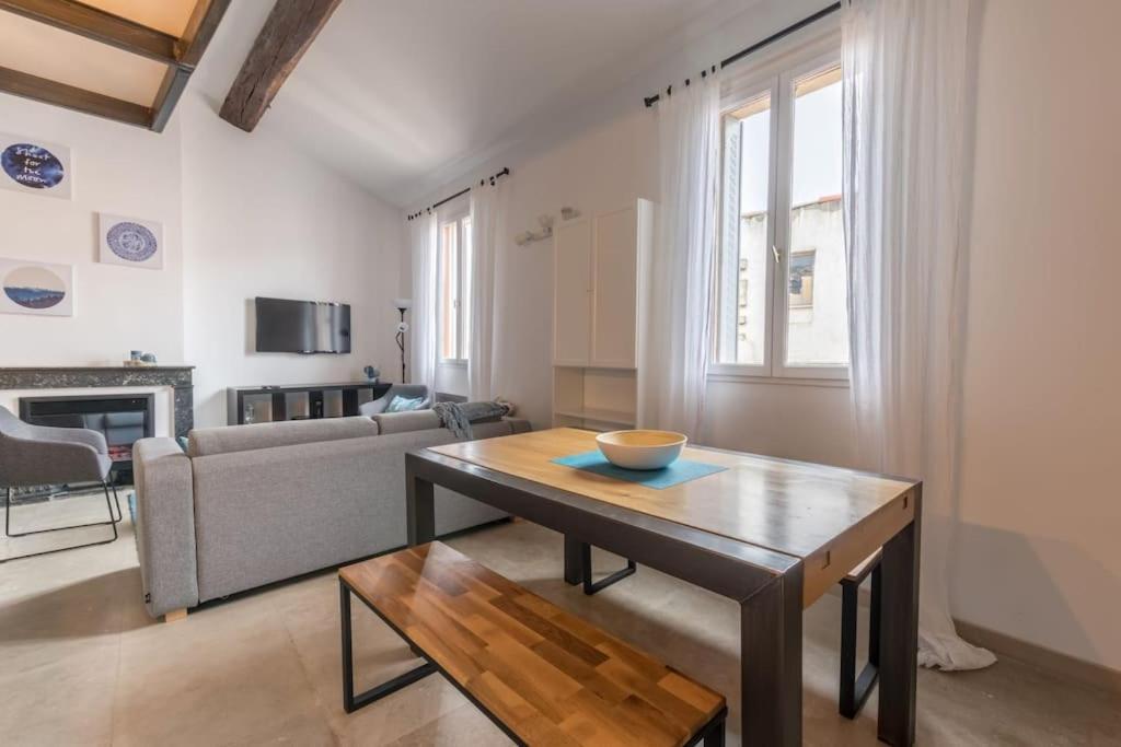 Appartement Moderne Et Lumineux- Montpellier Centre Екстер'єр фото